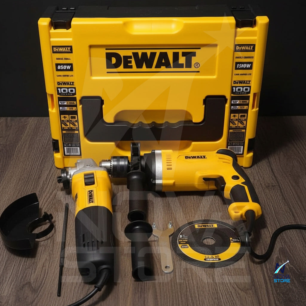 2 SUPER COMBO TALADRO Y PULIDORA DEWALT 2X1
