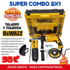 2 SUPER COMBO TALADRO Y PULIDORA DEWALT 2X1