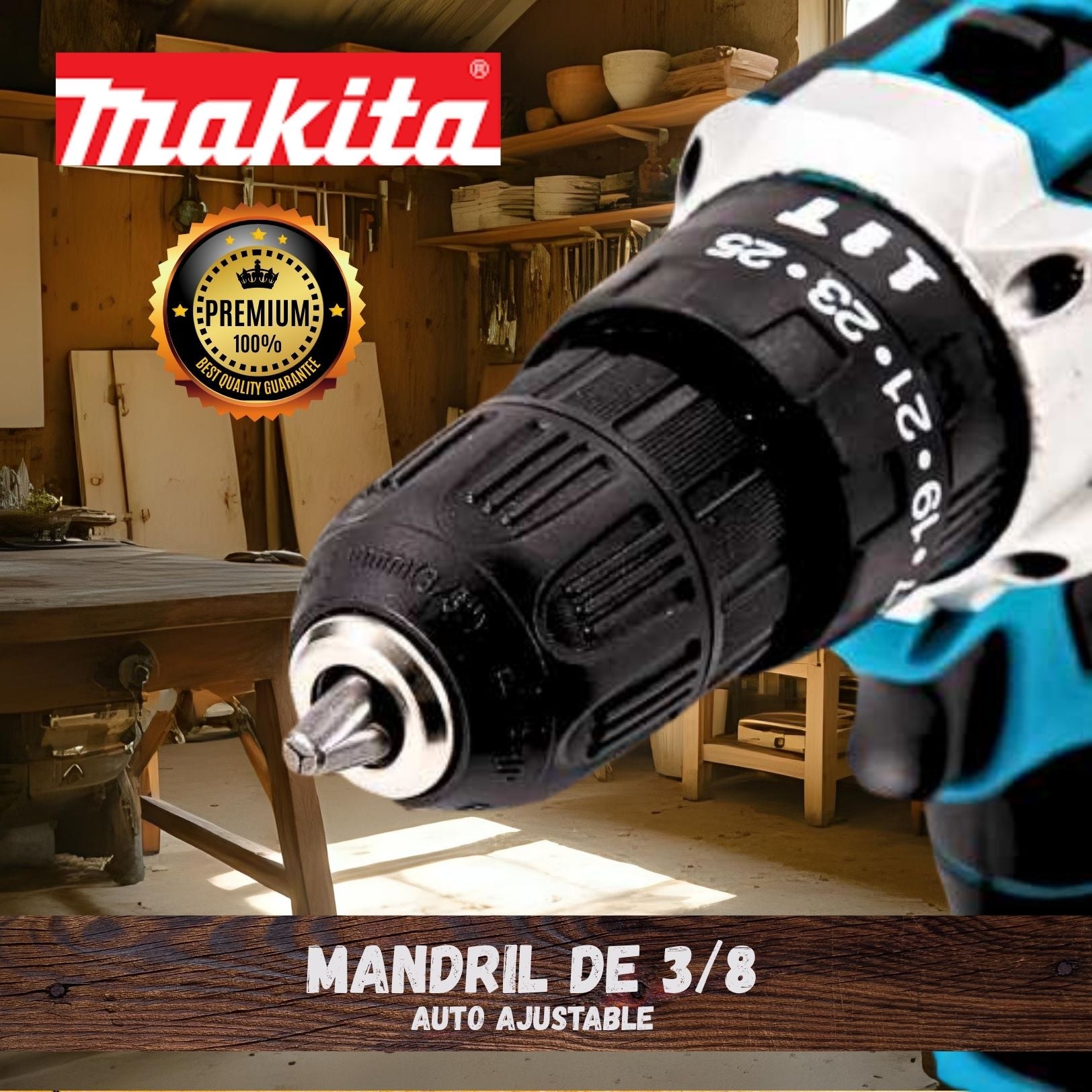 1 POTENTE TALADRO ROTOMARTILLO MAKITA DE 36 V
