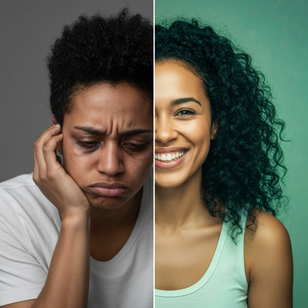 Antes y después con Magnesium Complex